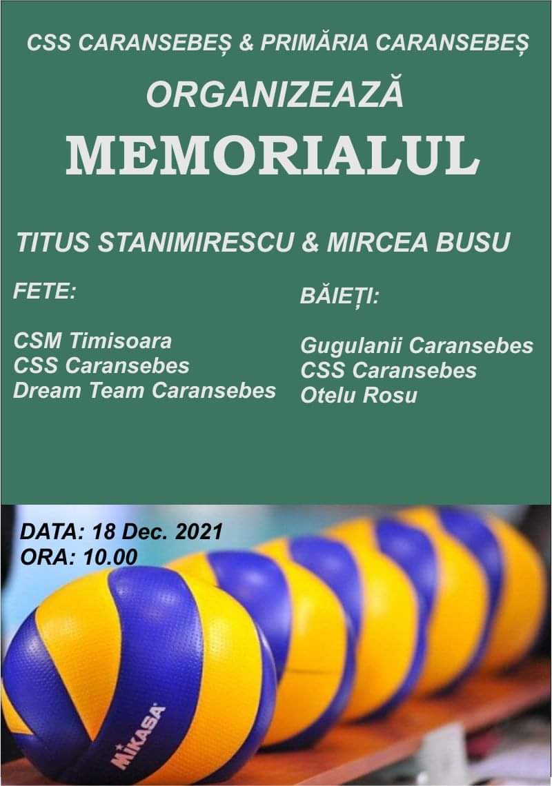 Memorialul Titus Stanimirescu & Mircea Busu 18 Dec 2021